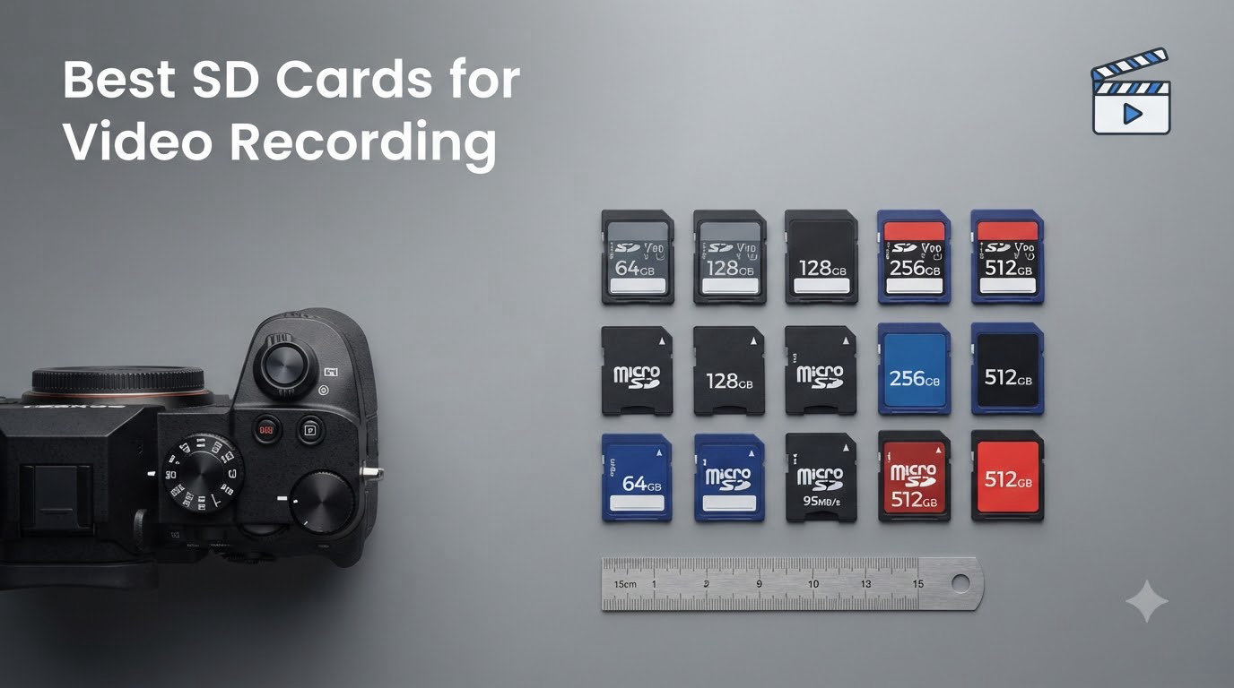 Best SD Cards for Video Recording
