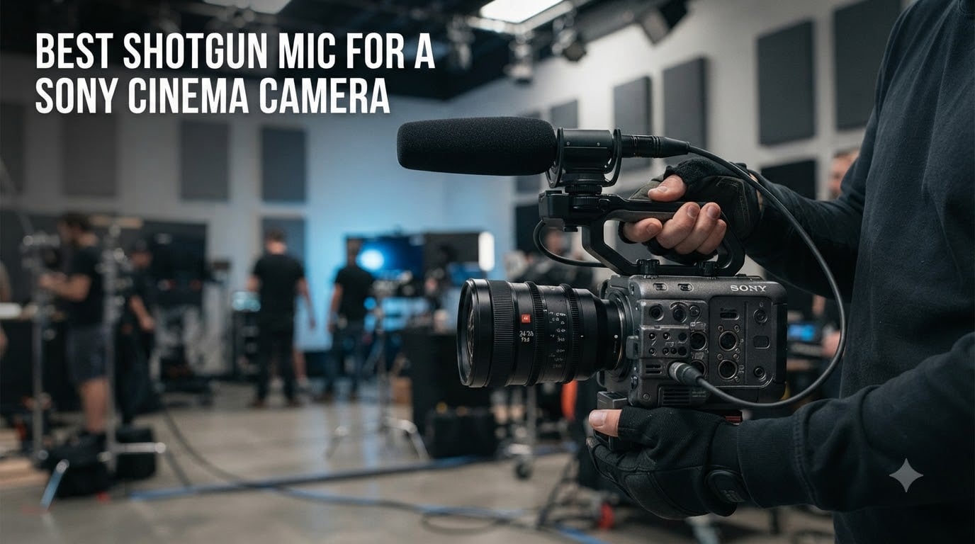 Best Shotgun Mic for a Sony Cinema Camera