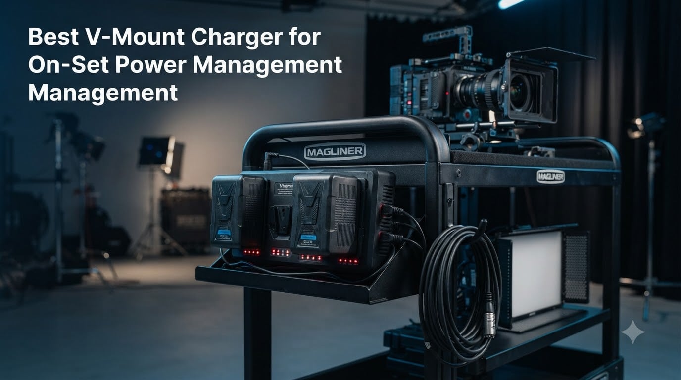 Best V-Mount Charger for On-Set Power Management