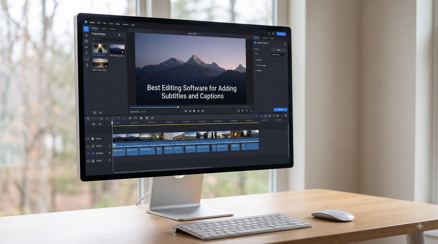 Best Editing Software for Adding Subtitles and Captions