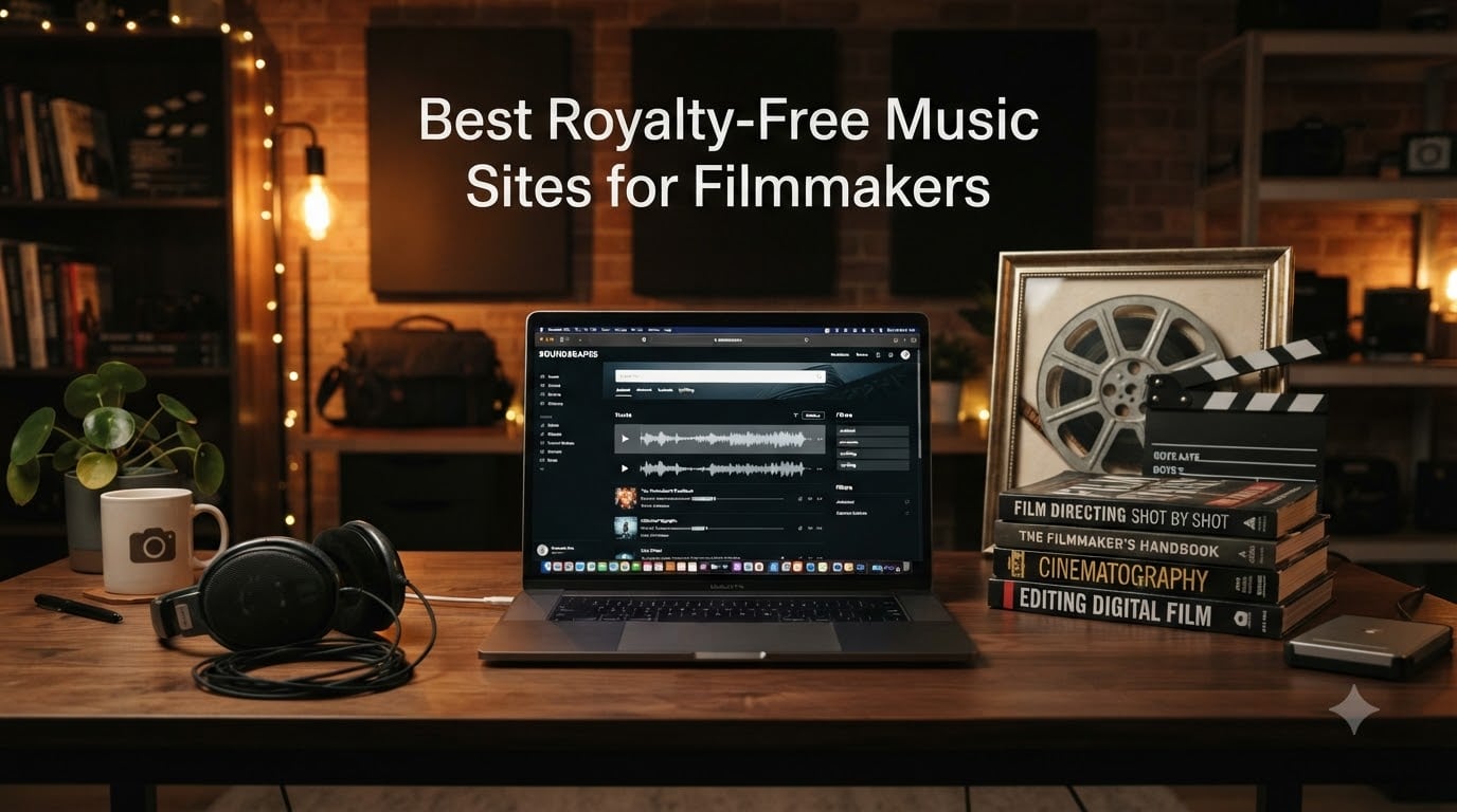 Best Royalty-Free Music Sites for Filmmakers