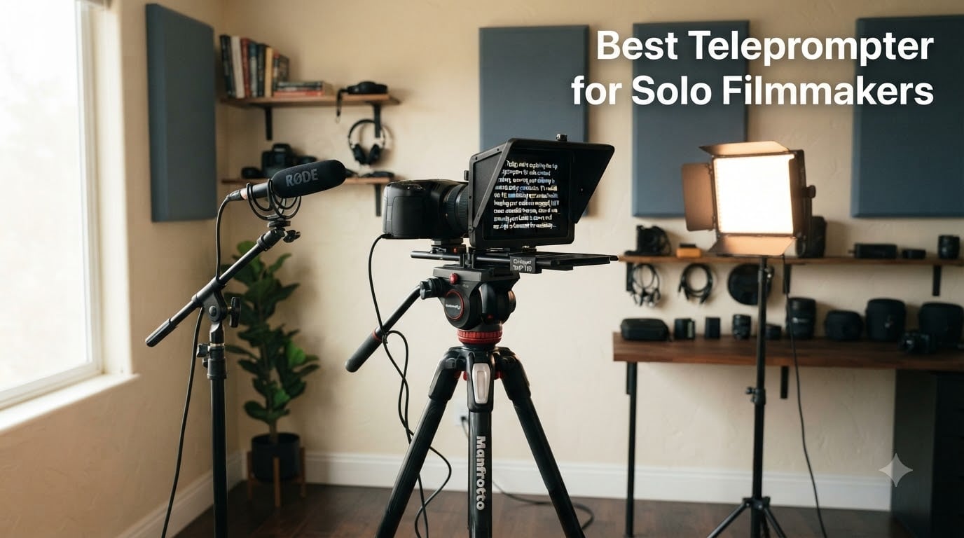 Best Teleprompter for Solo Filmmakers