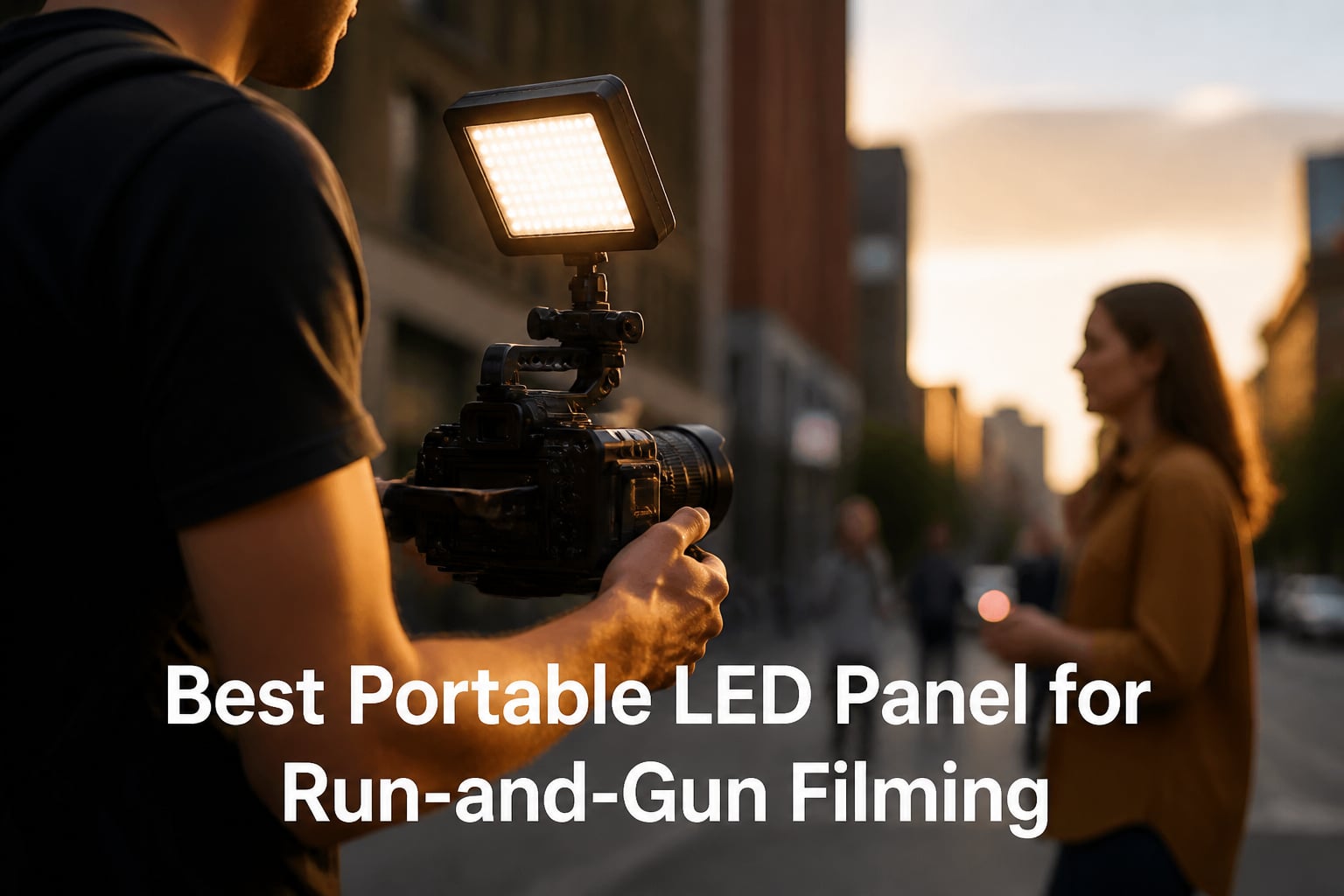 Best Portable LED Panel for Run-and-Gun Filming