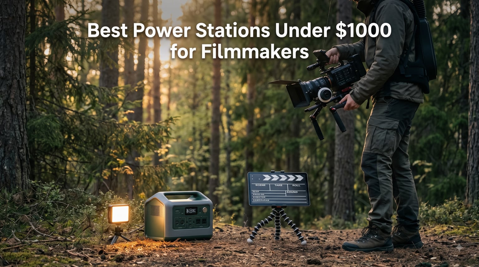 Best Power Stations Under $1000 for Filmmakers