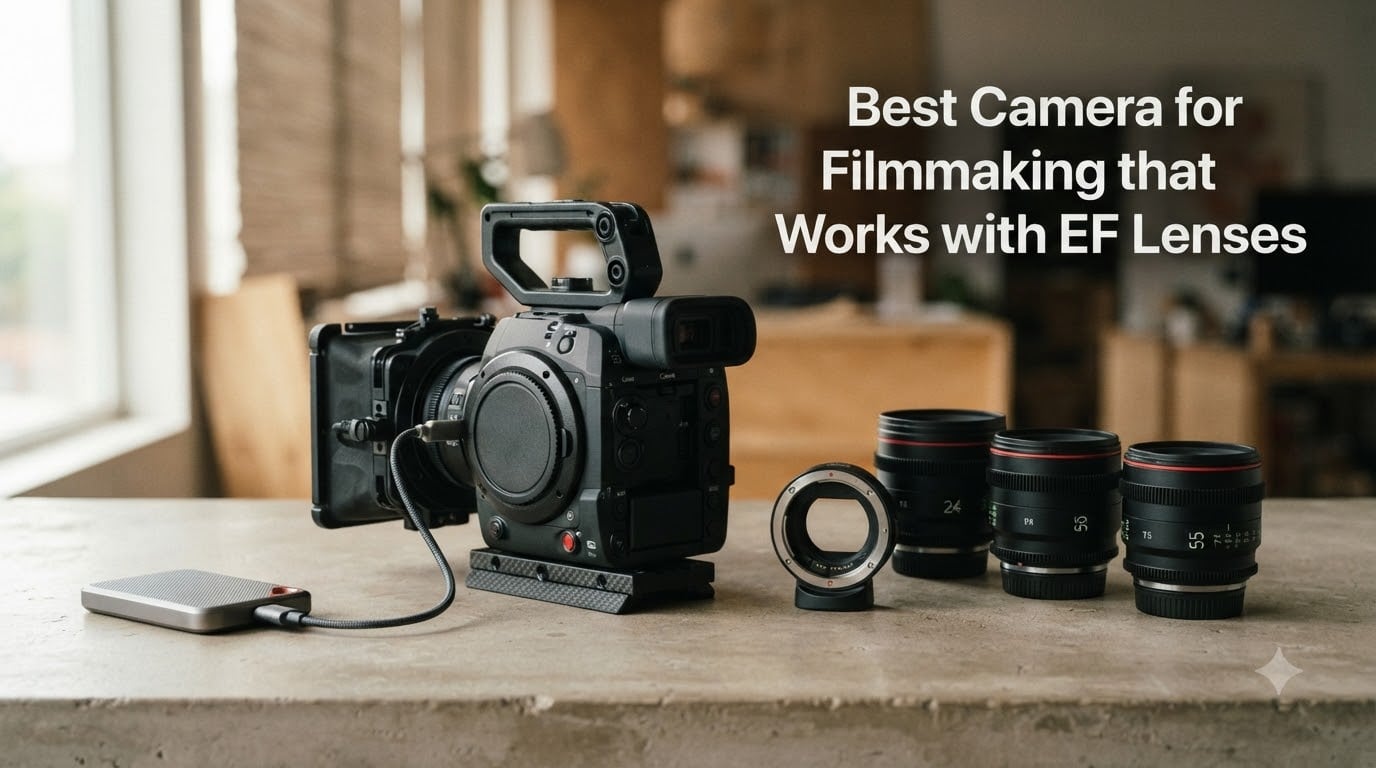 Best Camera for Filmmaking that Works with EF Lenses