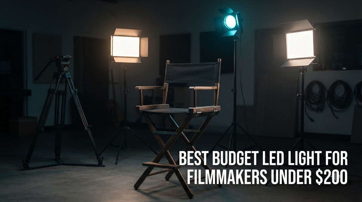 Best Budget LED Light for Filmmakers Under $200