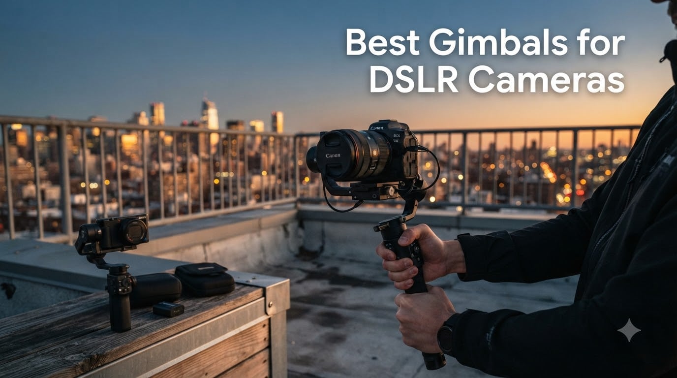 Best Gimbals for DSLR Cameras
