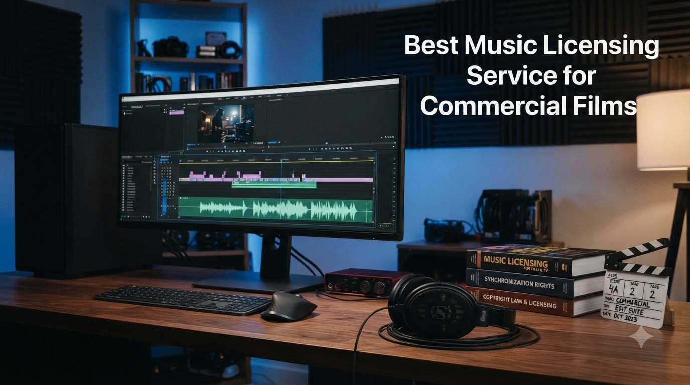 Best Music Licensing Service for Commercial Films
