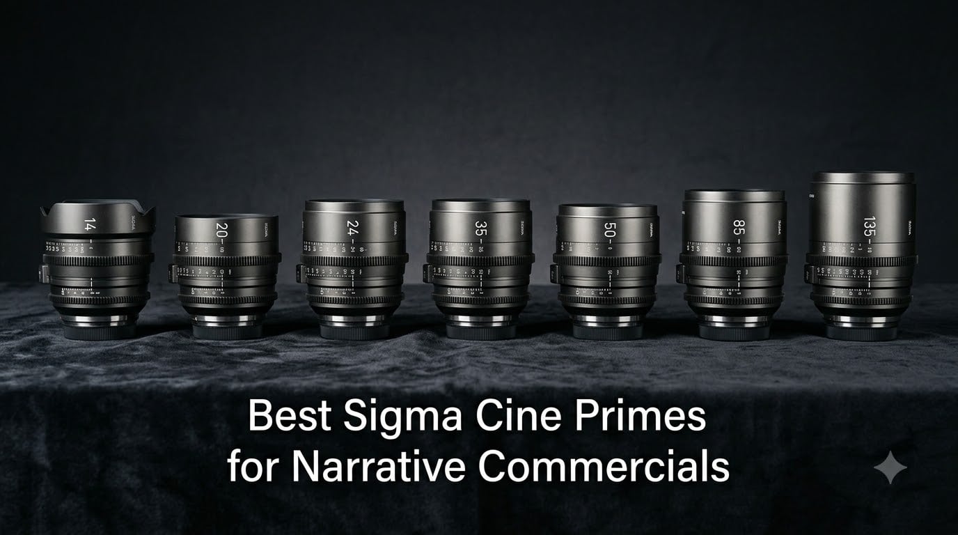 Best Sigma Cine Primes for Narrative Commercials