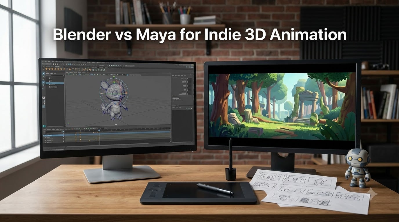 Blender vs Maya for Indie 3D Animation