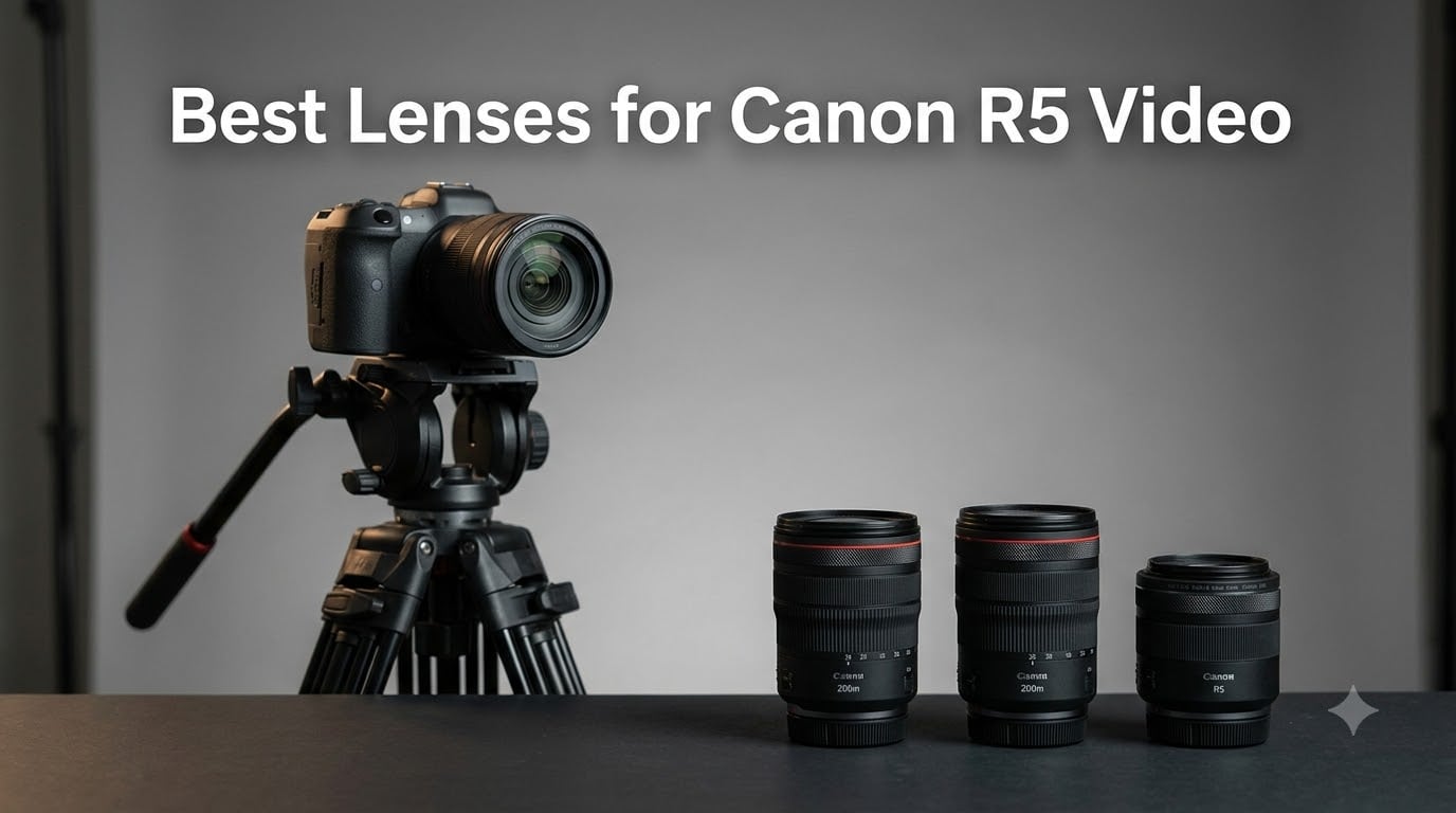 Best Lenses for Canon R5 Video