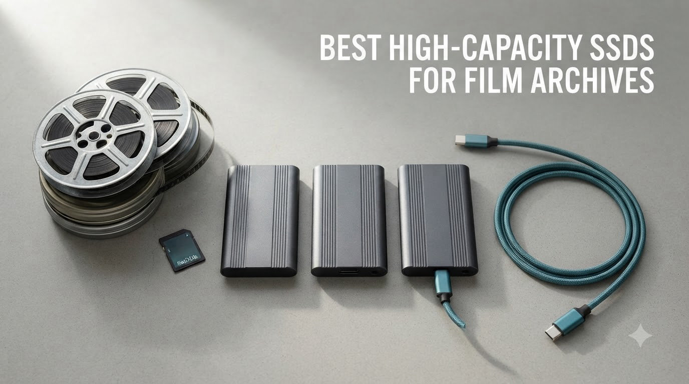 Best High-Capacity SSDs for Film Archives