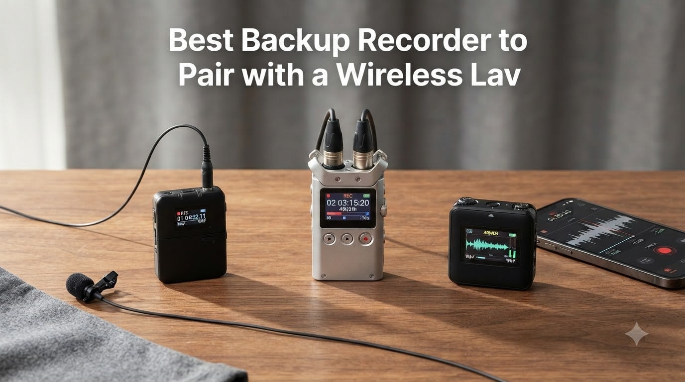 Best Backup Recorder to Pair with a Wireless Lav