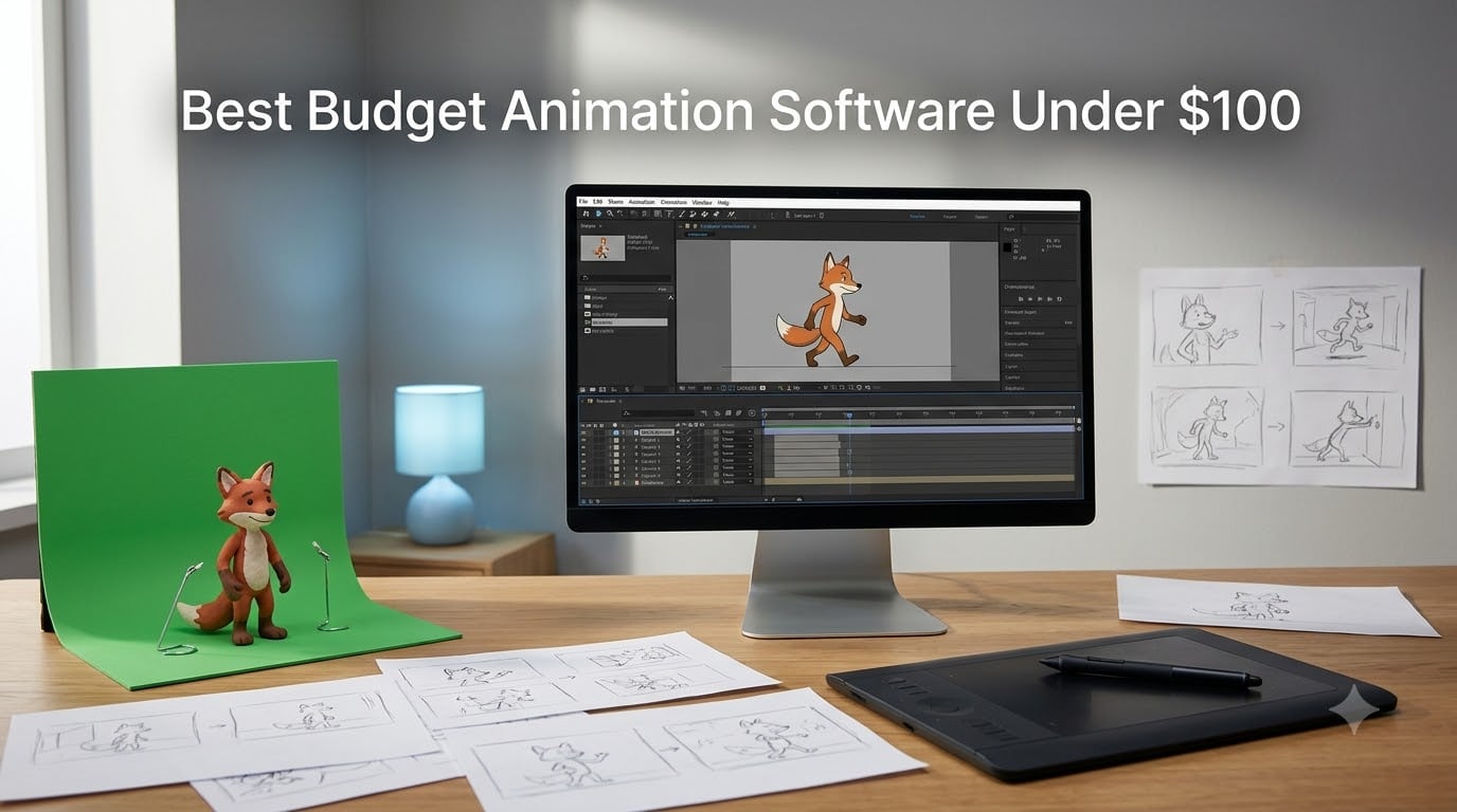 Best Budget Animation Software Under $100