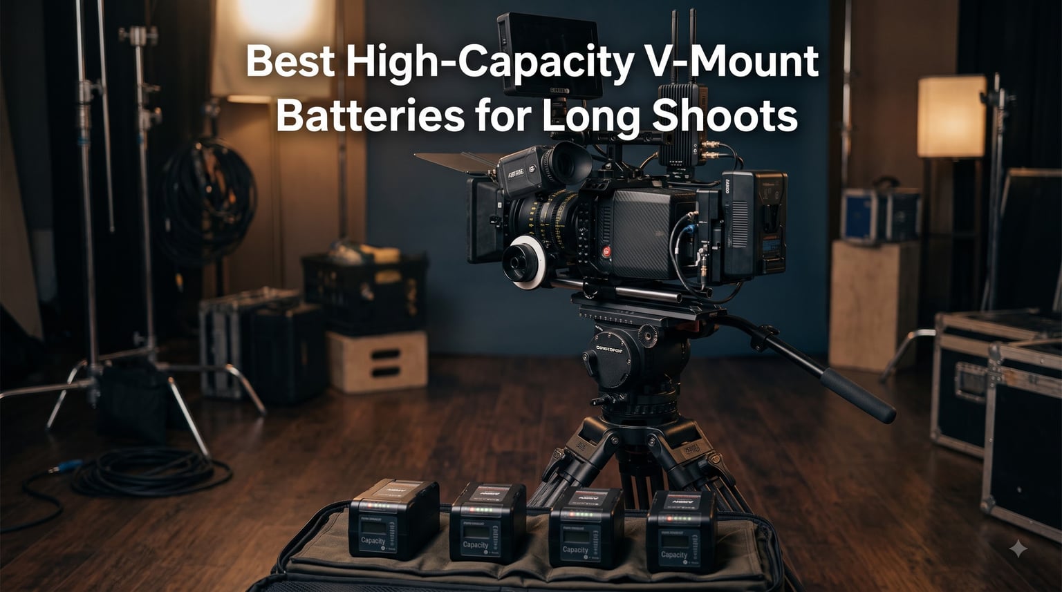 Best High-Capacity V-Mount Batteries for Long Shoots