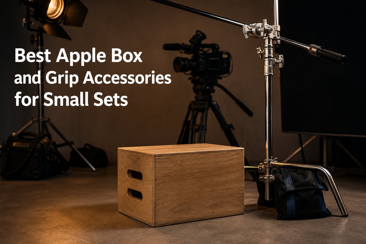 Best Apple Box and Grip Accessories for Small Sets