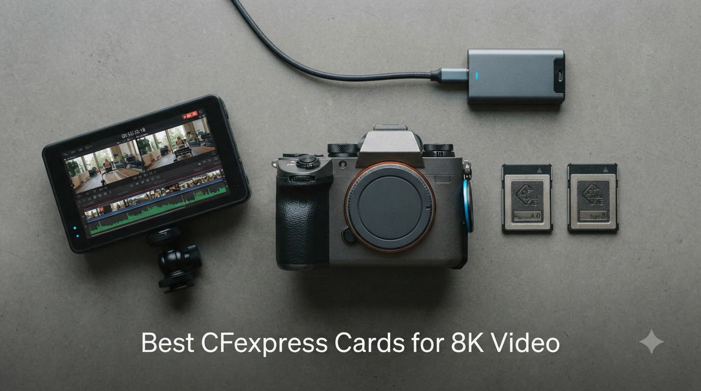 Best CFexpress Cards for 8K Video