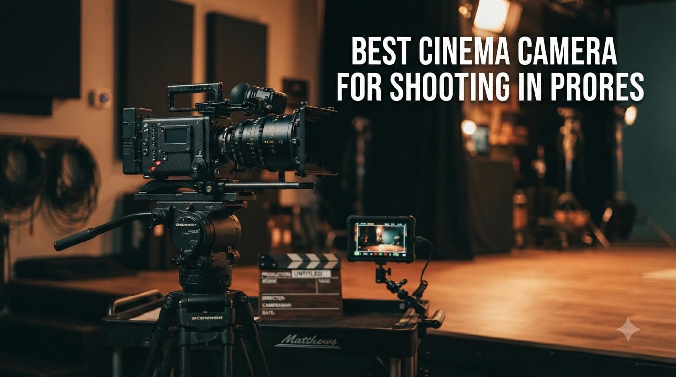 Best Cinema Camera for Shooting in ProRes