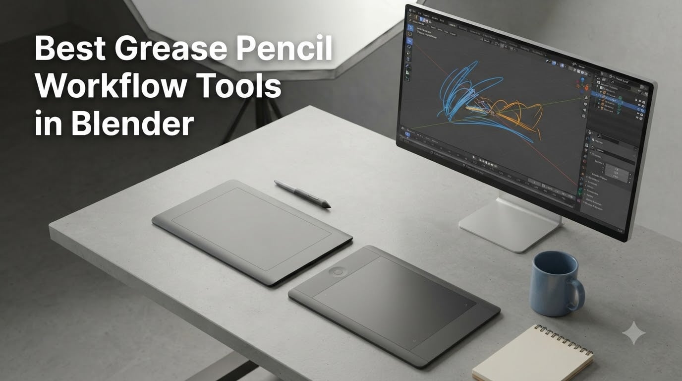 Best Grease Pencil Workflow Tools in Blender
