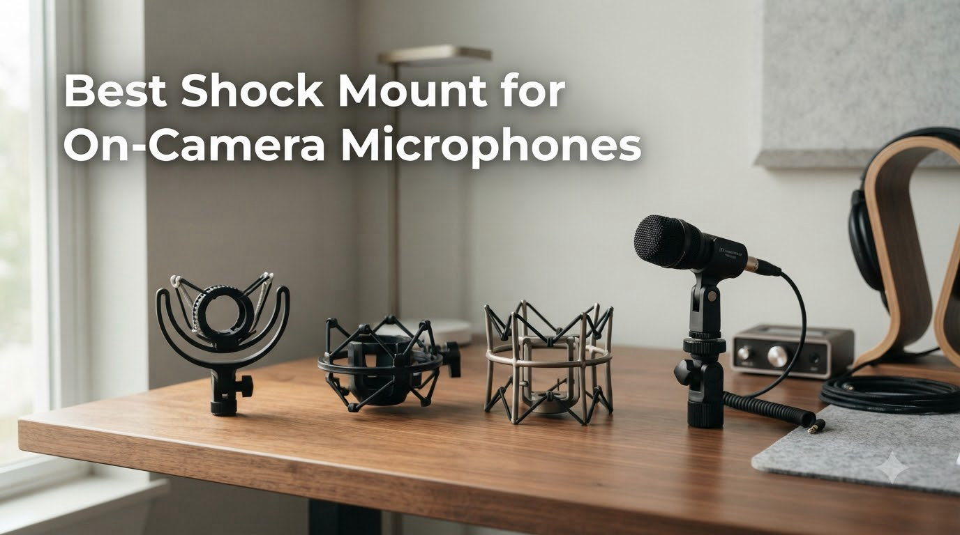 Best Shock Mount for On-Camera Microphones