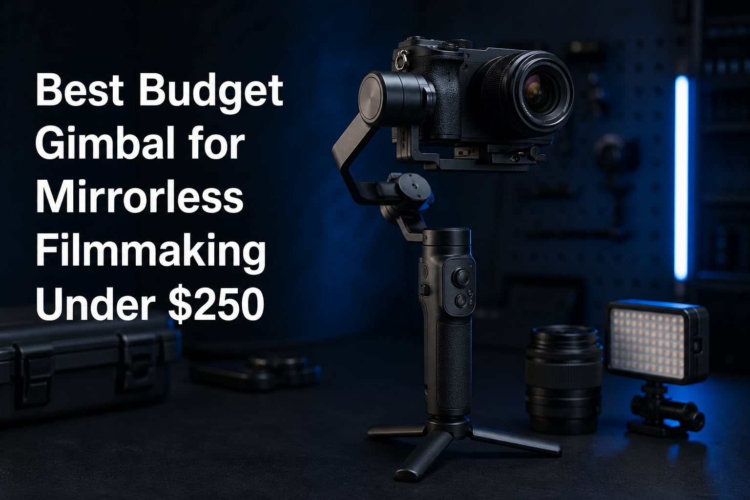 Best Budget Gimbal for Mirrorless Filmmaking Under $250