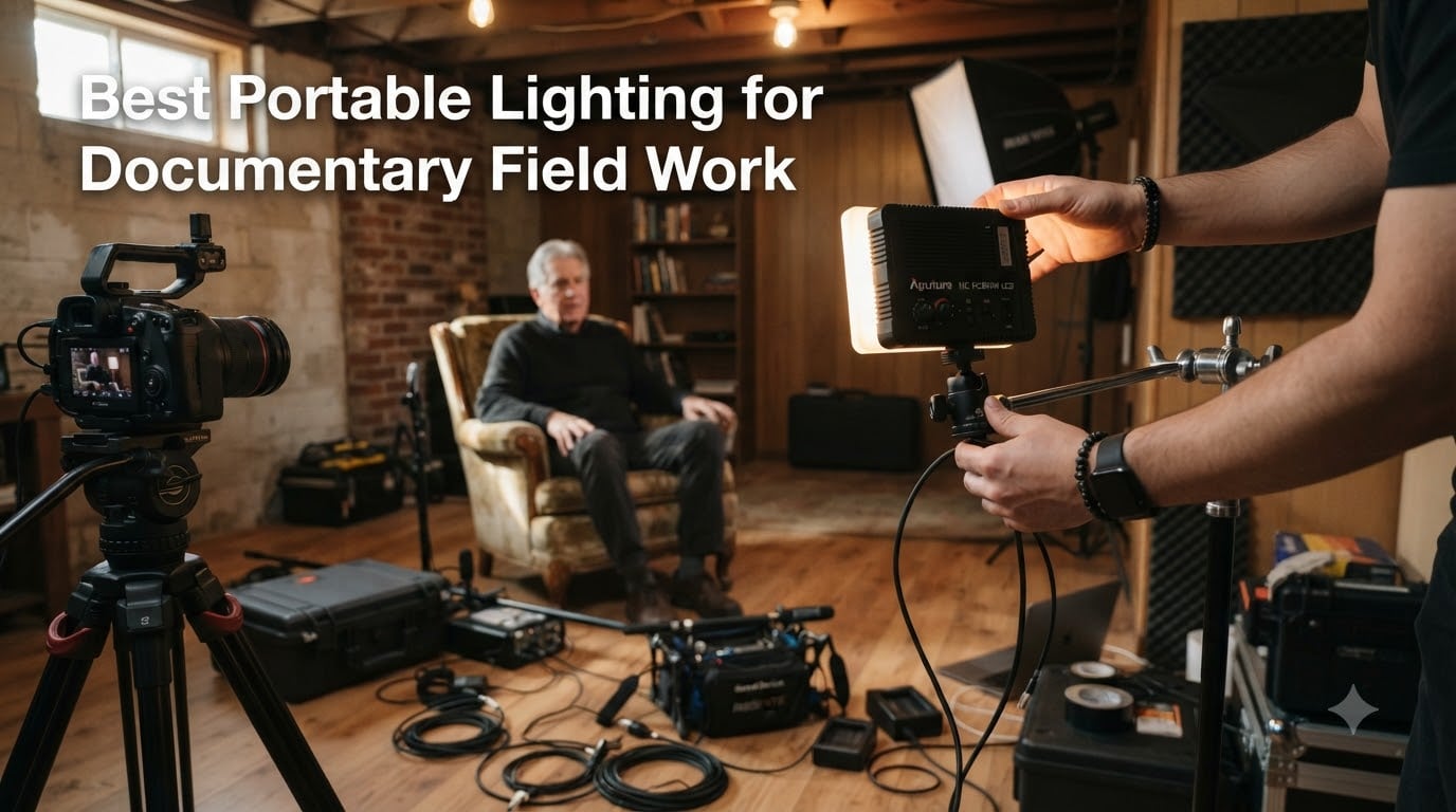 Best Portable Lighting for Documentary Field Work