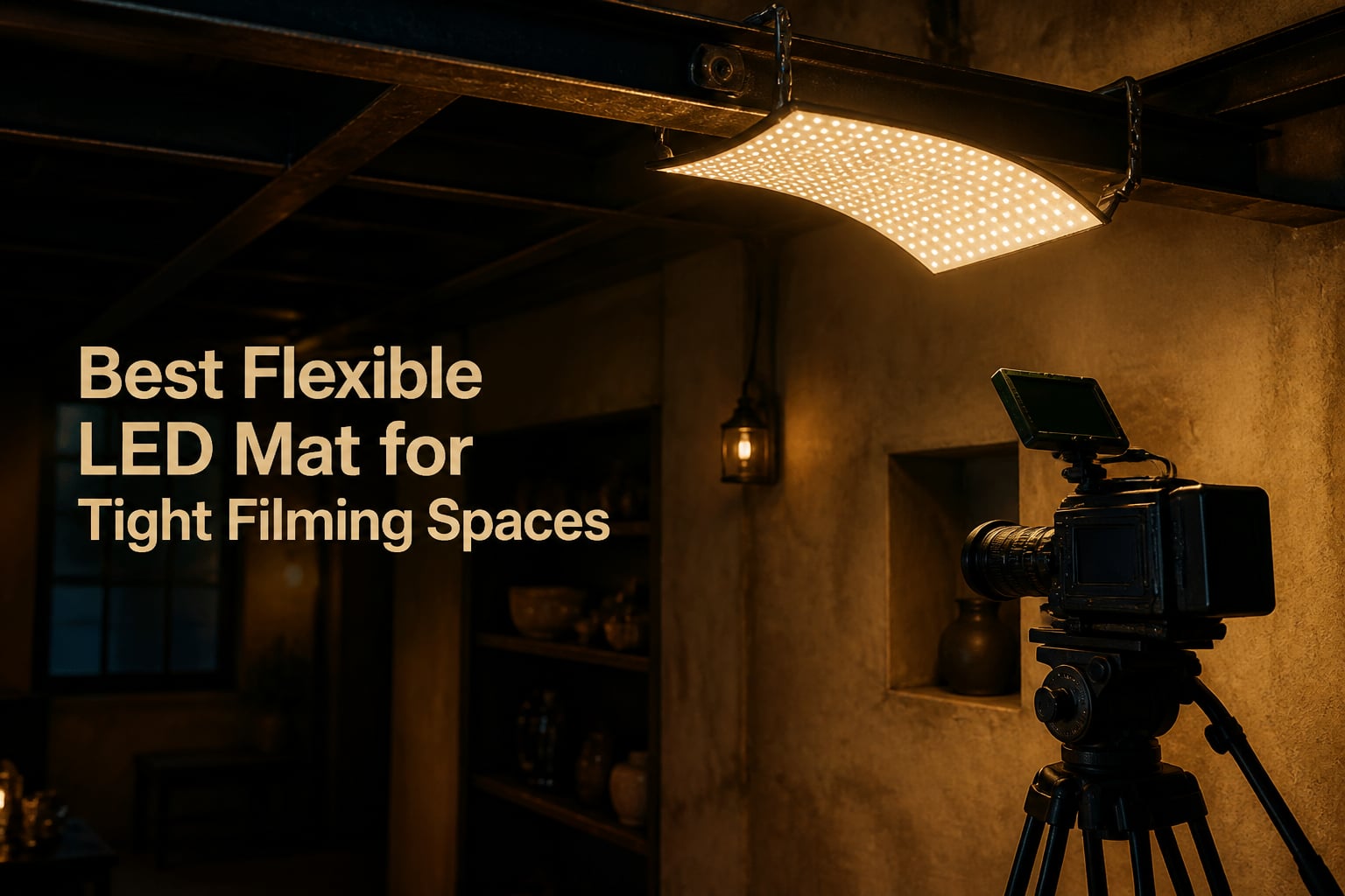 Best Flexible LED Mat for Tight Filming Spaces