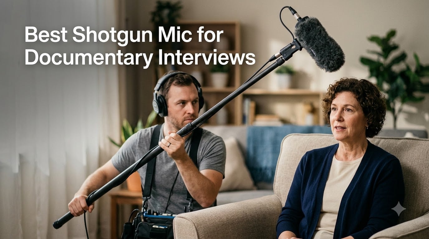 Best Shotgun Mic for Documentary Interviews