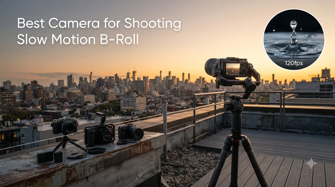 Best Camera for Shooting Slow Motion B-Roll