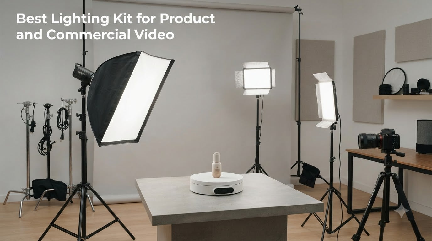 Best Lighting Kit for Product and Commercial Video