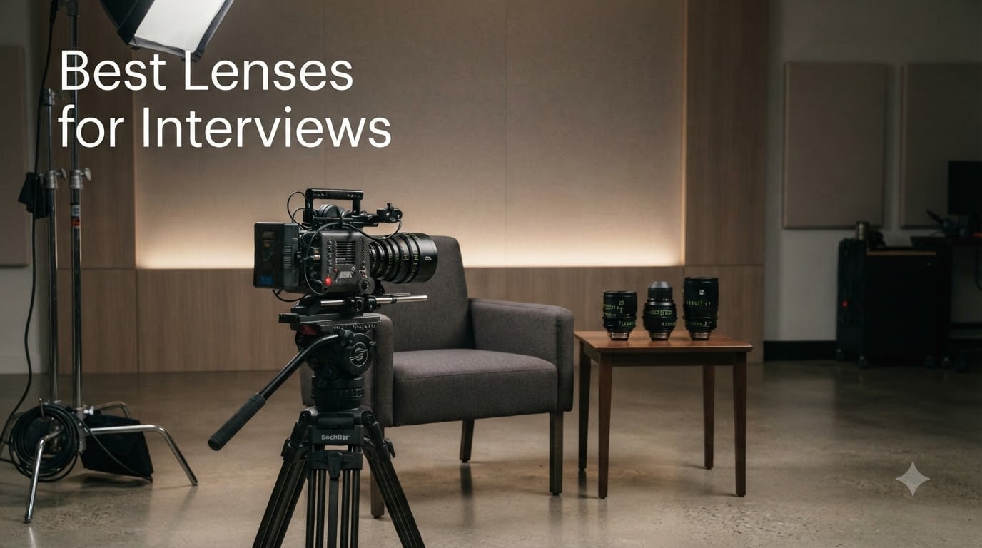 Best Lenses for Interviews