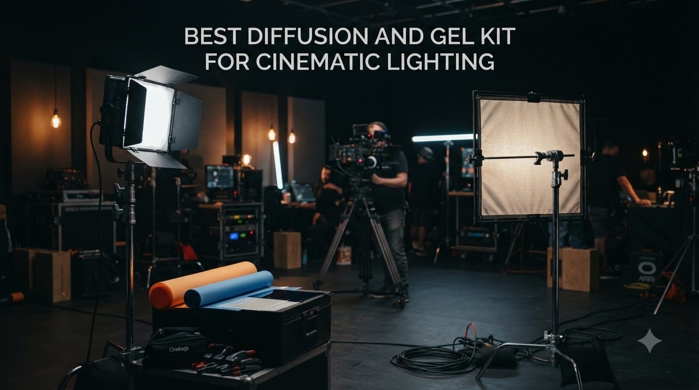 Best Diffusion and Gel Kit for Cinematic Lighting