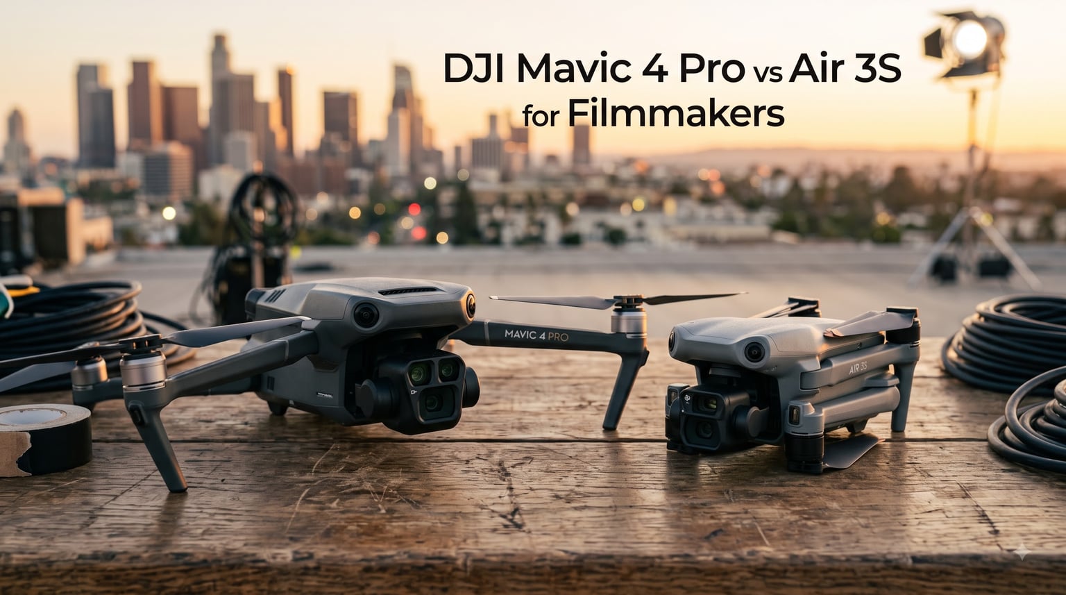 DJI Mavic 4 Pro vs Air 3S for Filmmakers