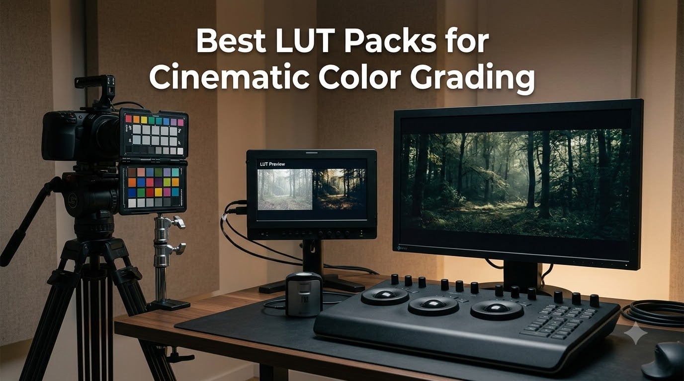 Best LUT Packs for Cinematic Color Grading