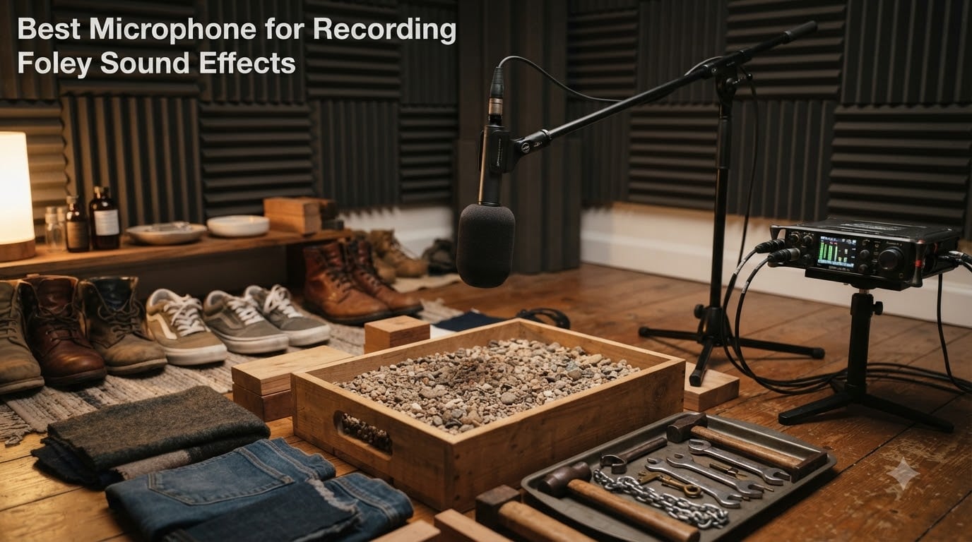 Best Microphone for Recording Foley Sound Effects