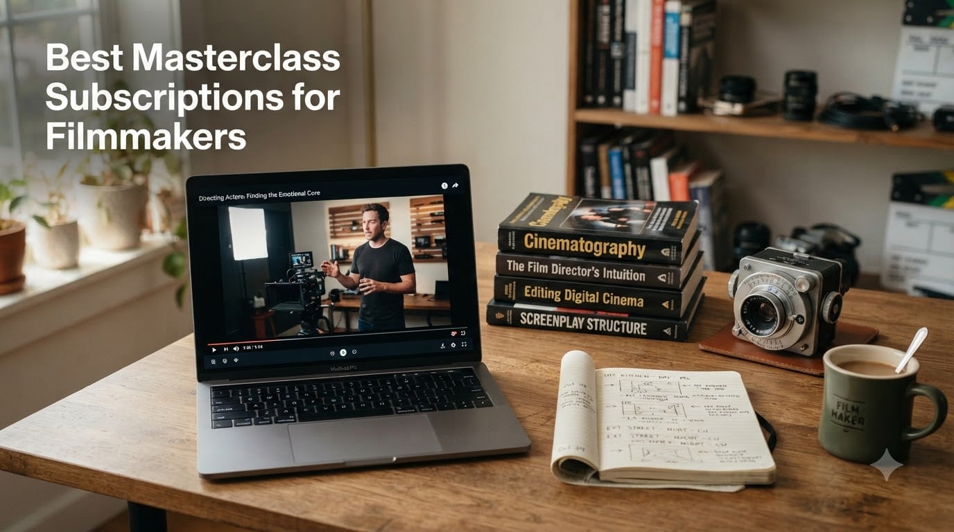 Best Masterclass Subscriptions for Filmmakers
