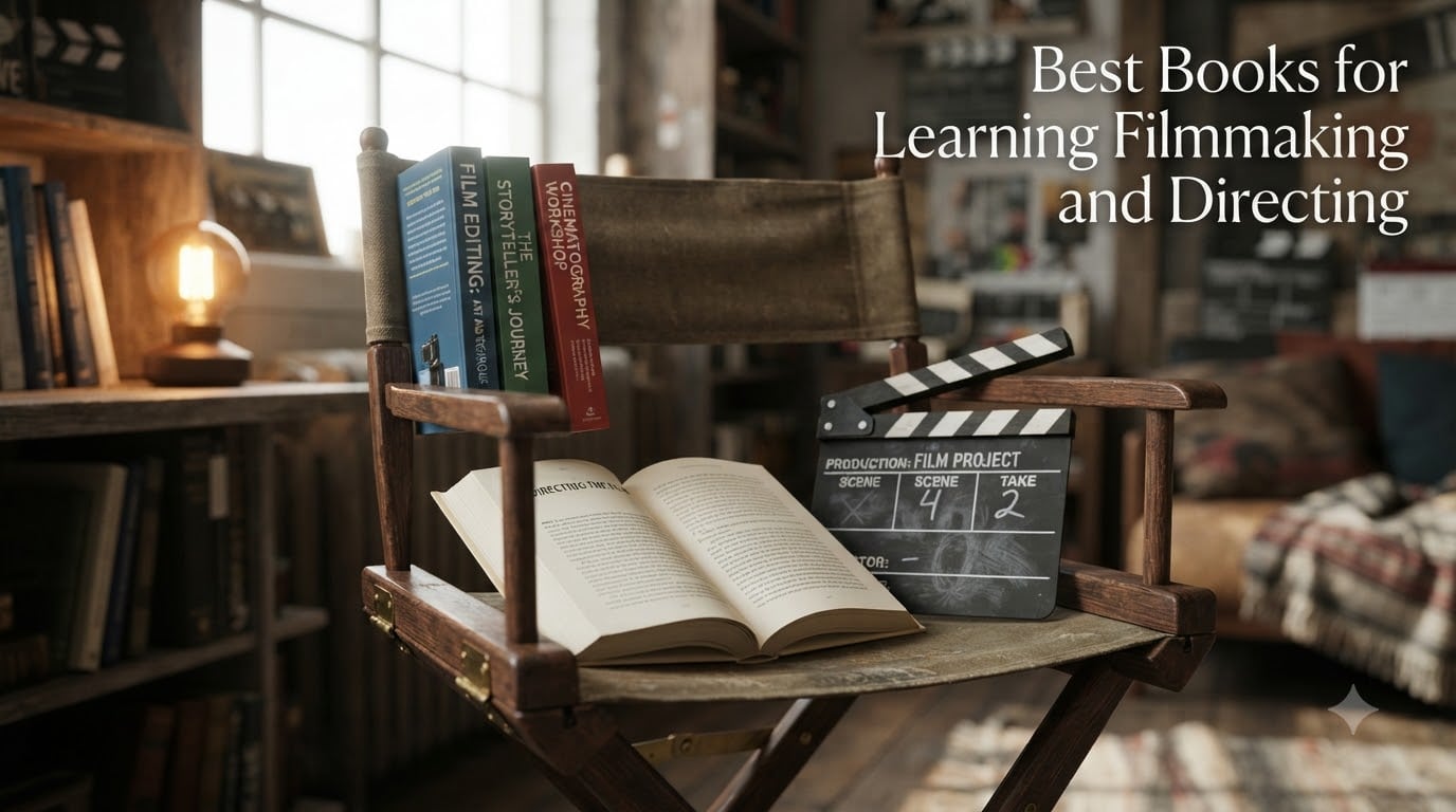 Best Books for Learning Filmmaking and Directing