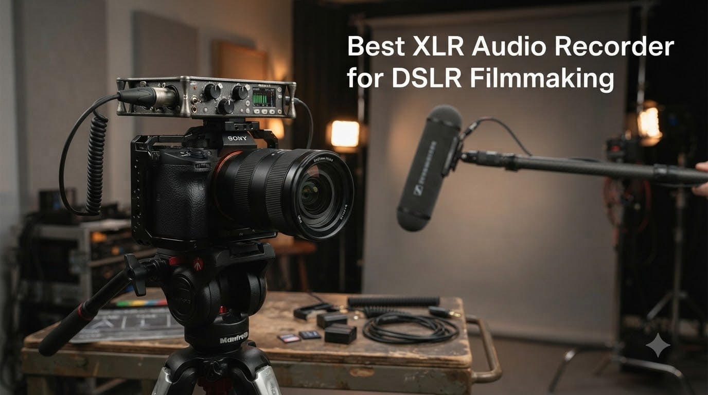 Best XLR Audio Recorder for DSLR Filmmaking