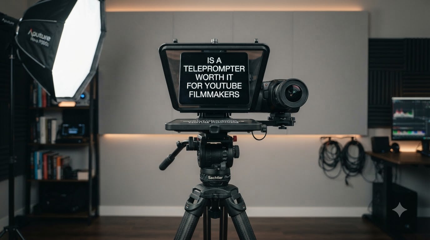 Is a Teleprompter Worth It for YouTube Filmmakers
