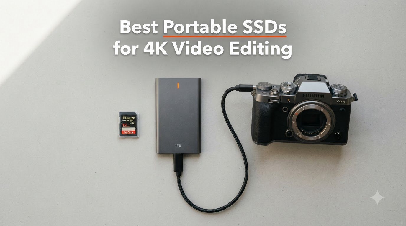 Best Portable SSDs for 4K Video Editing