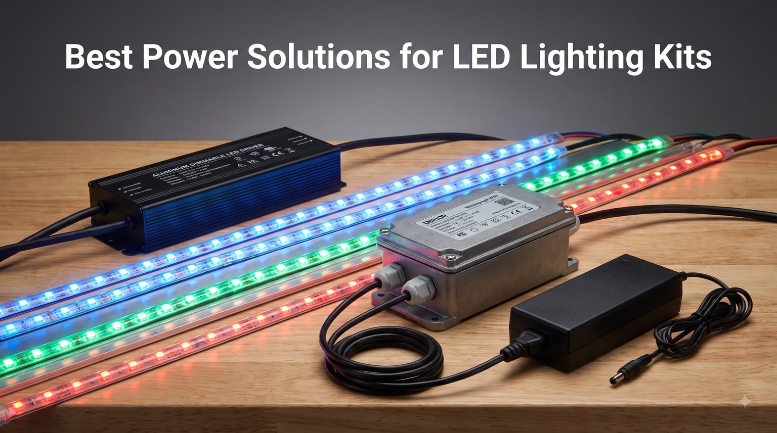 Best Power Solutions for LED Lighting Kits