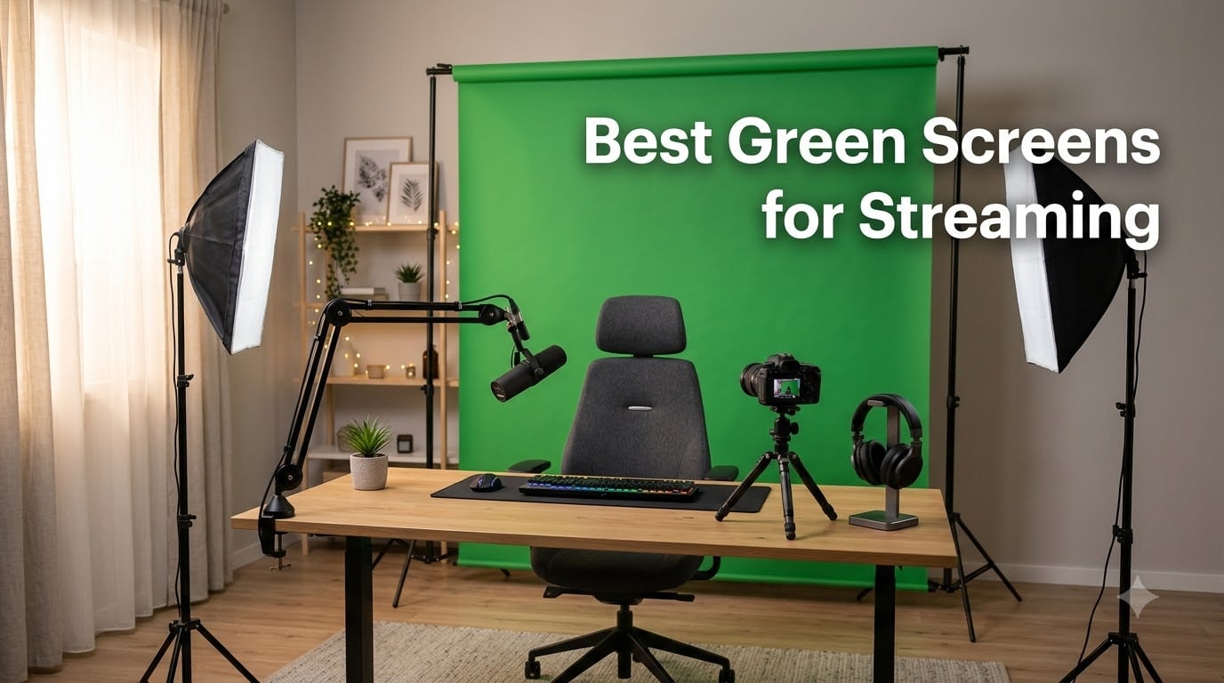 Best Green Screens for Streaming