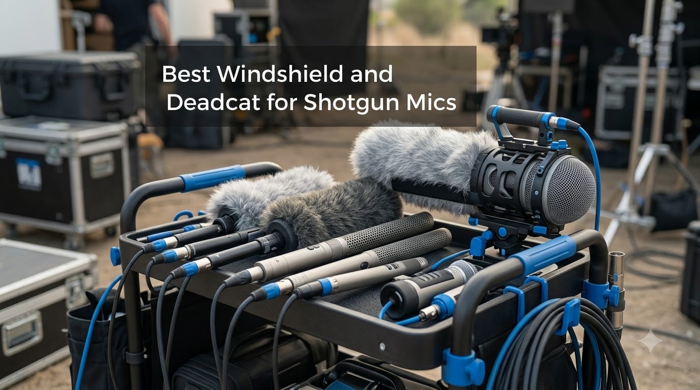 Best Windshield and Deadcat for Shotgun Mics