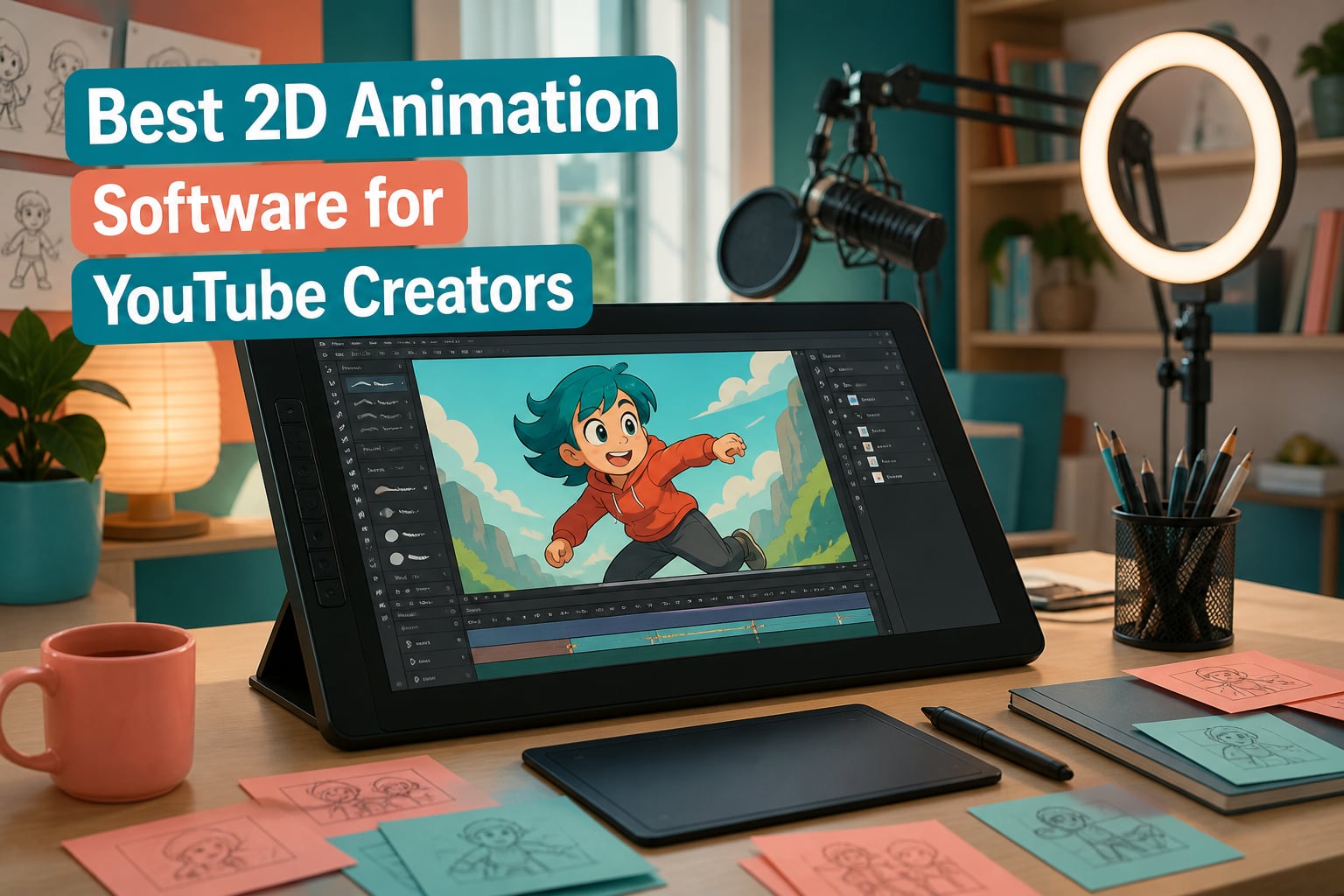 Best 2D Animation Software for YouTube Creators