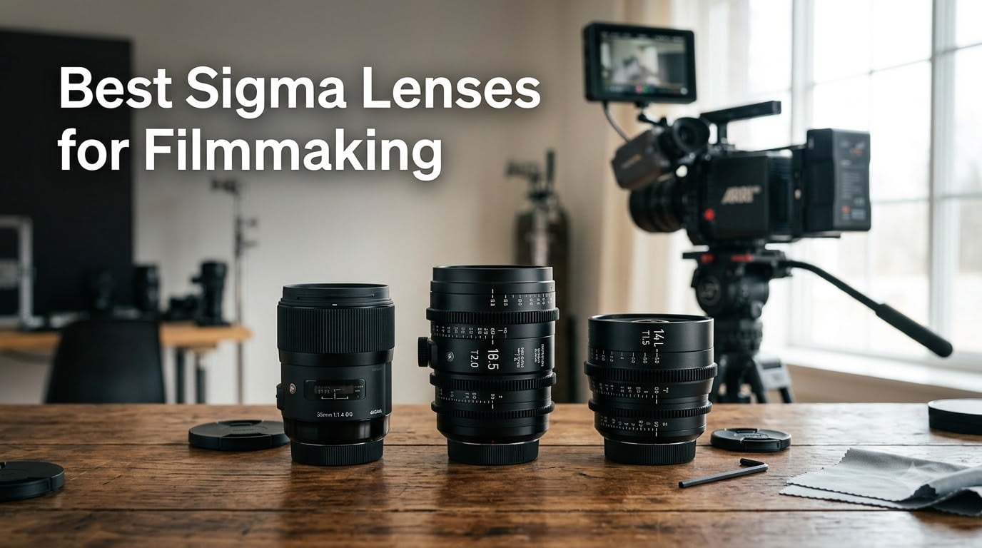 Best Sigma Lenses for Filmmaking