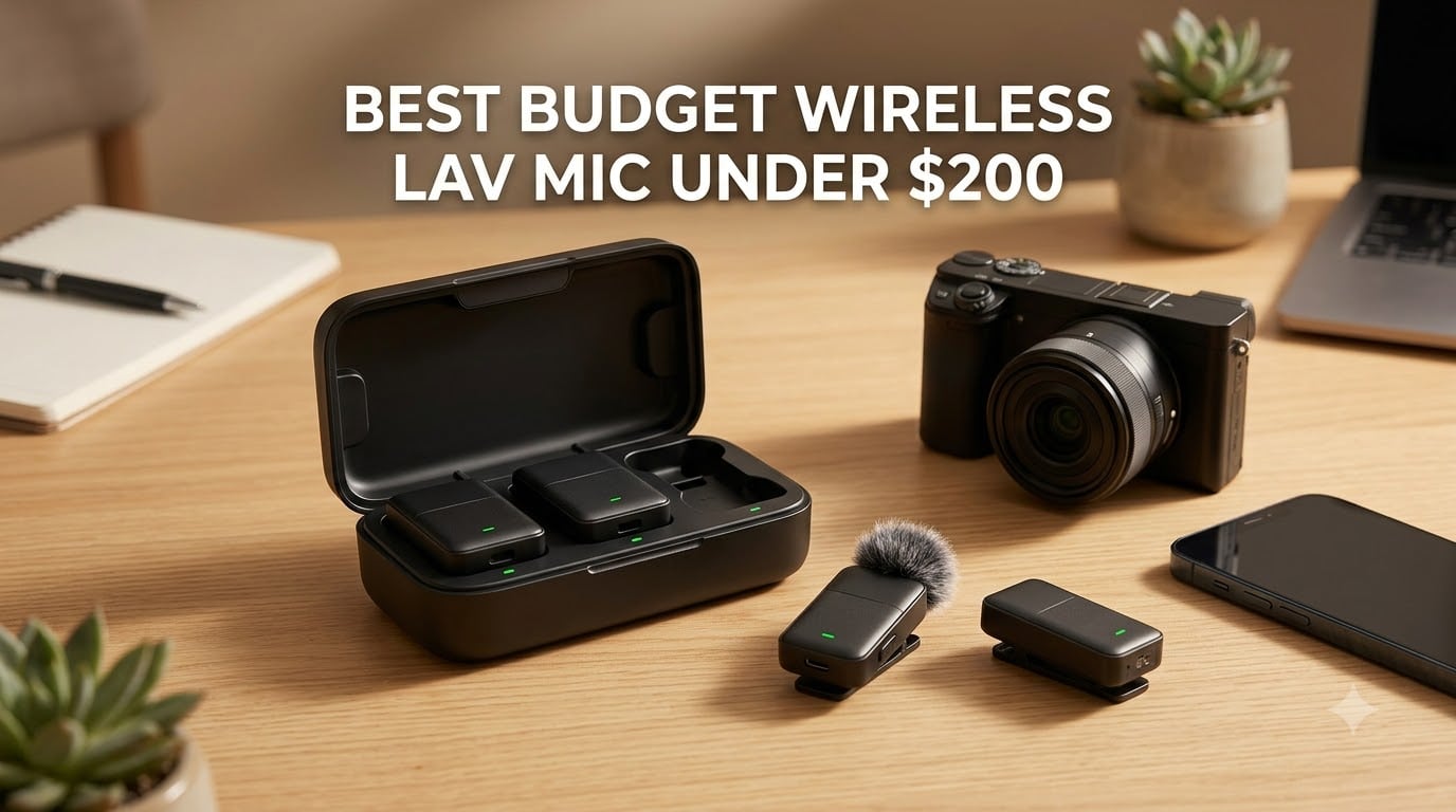 Best Budget Wireless Lav Mic Under $200