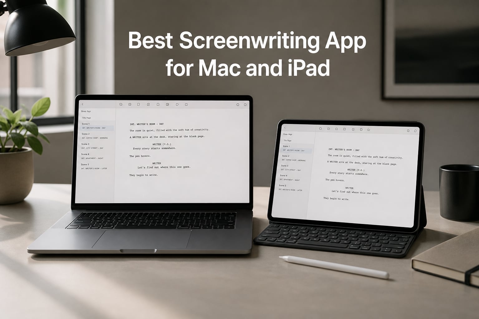 Best Screenwriting App for Mac and iPad
