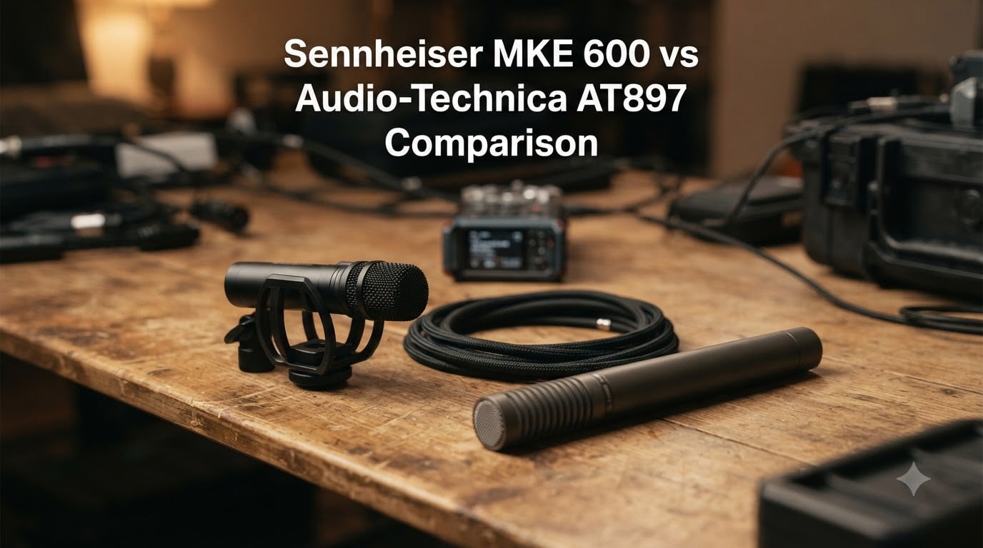 Sennheiser MKE 600 vs Audio-Technica AT897 Comparison