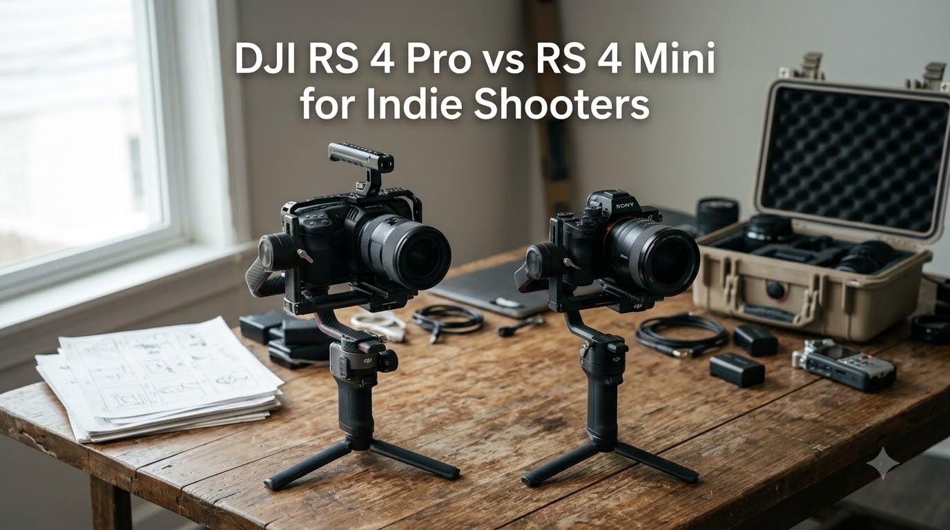 DJI RS 4 Pro vs RS 4 Mini for Indie Shooters