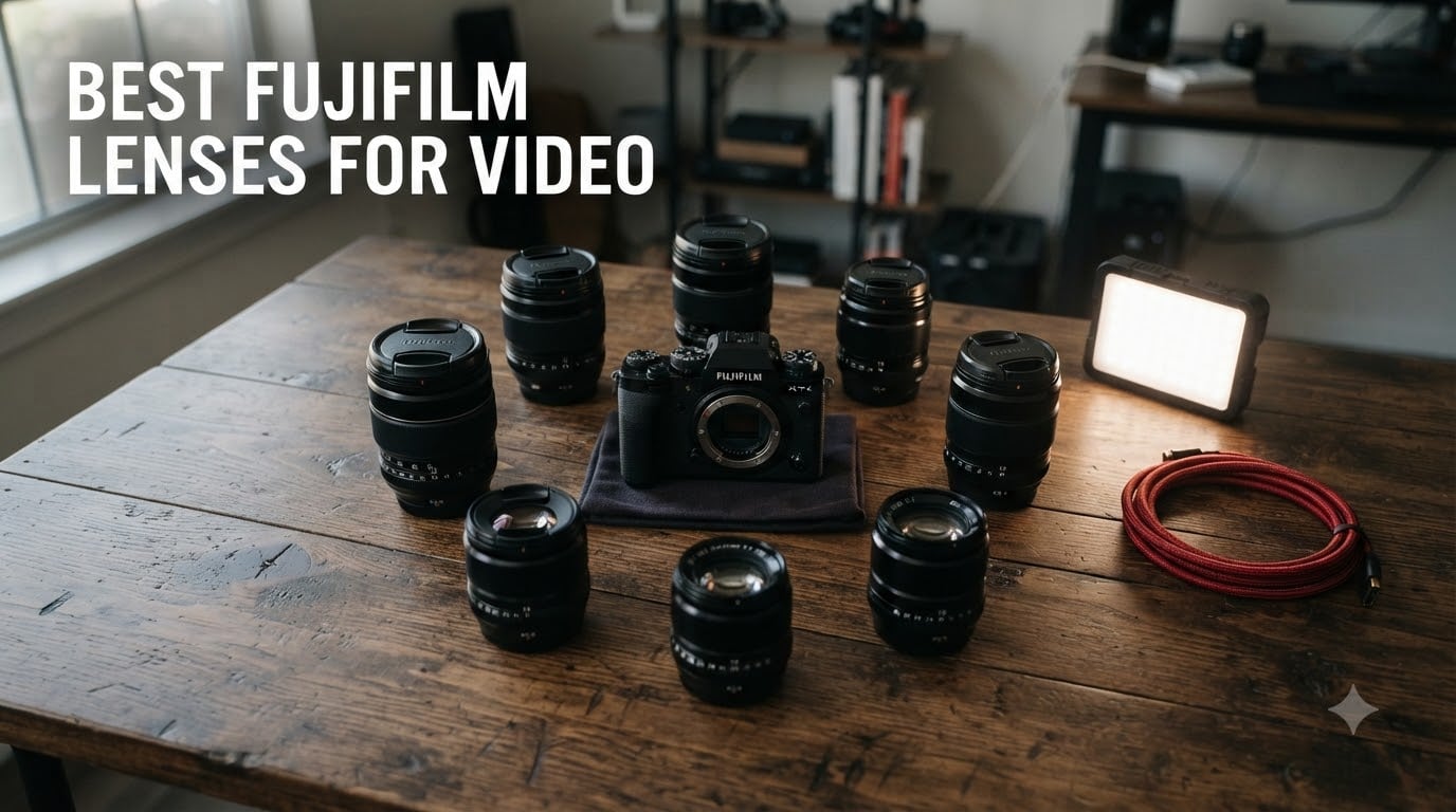 Best Fujifilm Lenses for Video